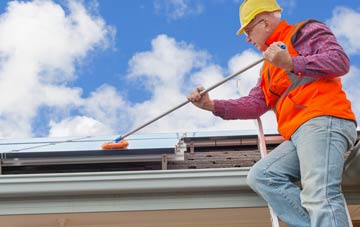 Graiselound soft wash roof cleaning